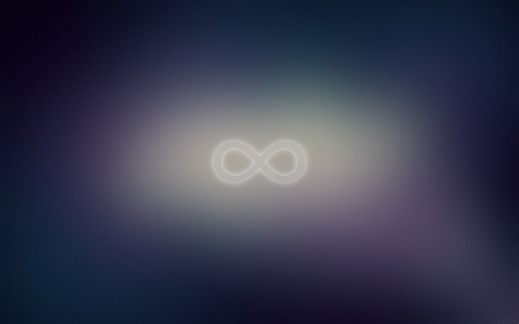 HD wallpaper: infinity symbol, symbols, minimalism, illuminated, glowing,  no people | Wallpaper Flare