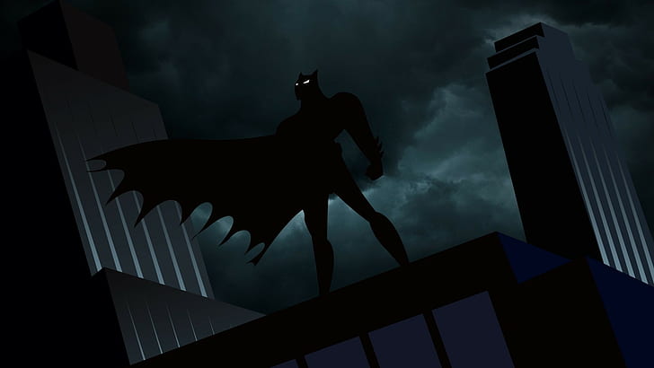 HD wallpaper: batman animated series gotham city | Wallpaper Flare