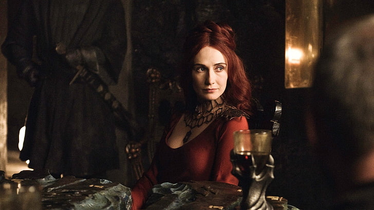 Game of Thrones Mellisandrei, Melisandre, Carice van Houten, indoors, HD wallpaper
