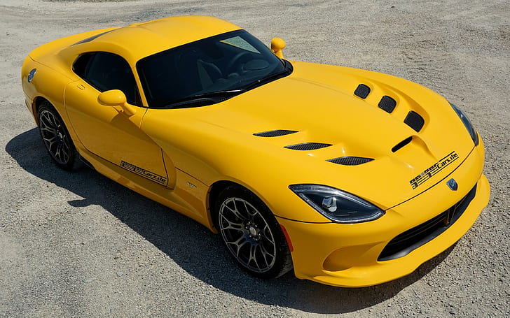 2013 SRT Viper By GeigerCars, yellow sports car, other cars, HD wallpaper