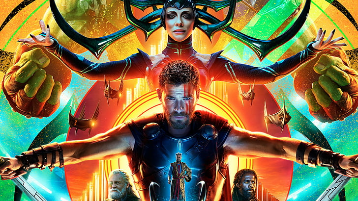 HD wallpaper: Avengers Infinity War poster, Thor: Ragnarok, Chris Hemsworth  | Wallpaper Flare