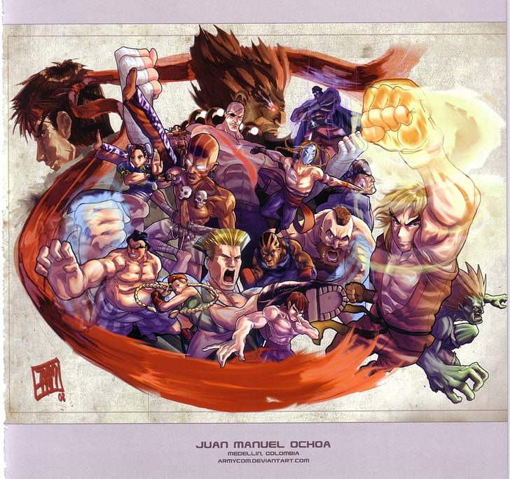 video games street fighter artbook artwork Video Games Street Fighter HD Art