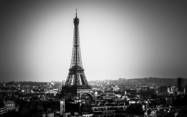Eiffel Tower, Paris, paris - France, famous Place, europe, architecture, HD wallpaper