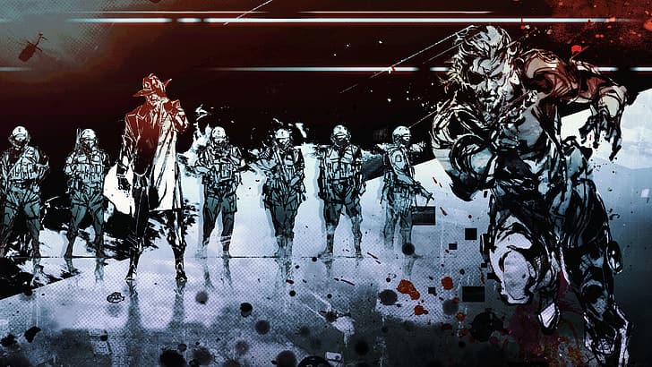Metal Gear Solid, Metal Gear Solid V: The Phantom Pain, Big Boss, HD wallpaper