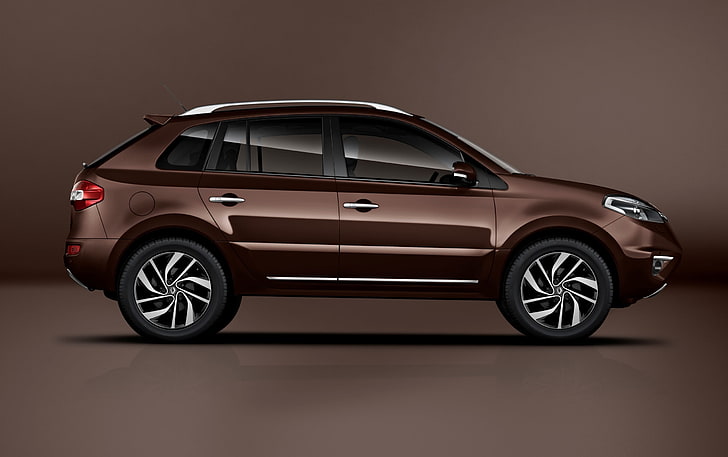 Renault Koleos 2013, brown SUV, Cars, motor vehicle, mode of transportation, HD wallpaper