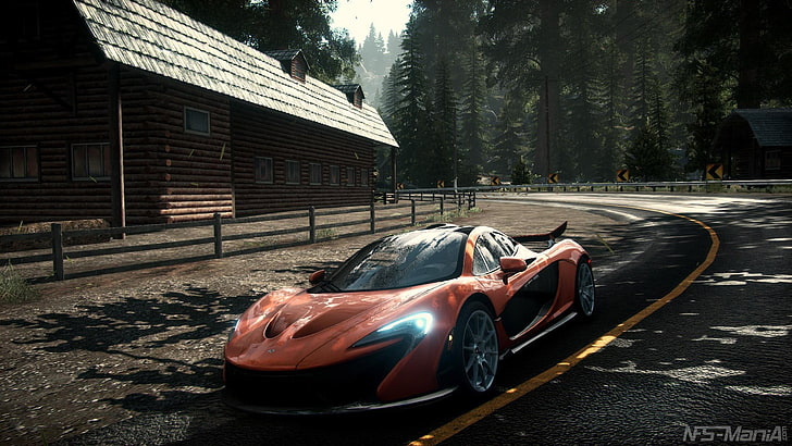 Need For Speed game wallpaper, McLaren, McLaren P1, Need for Speed: Rivals, HD wallpaper