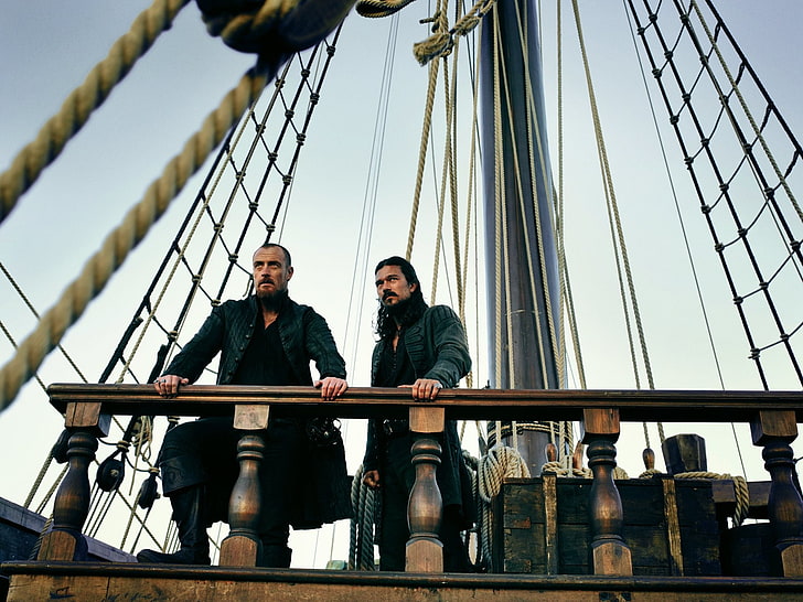 TV Show, Black Sails, Captain Flint (Black Sails), John Silver (Black Sails), HD wallpaper