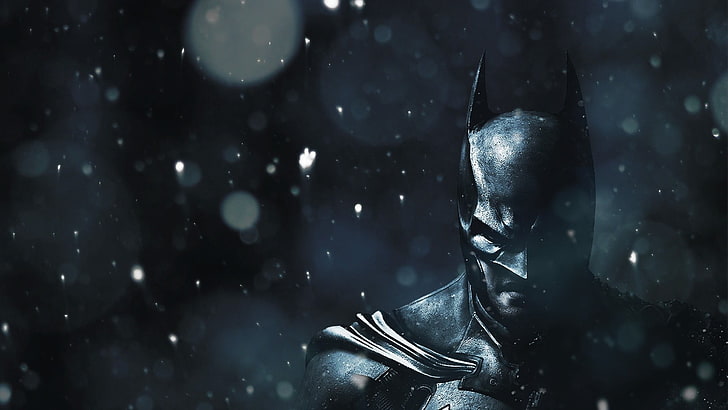 DC Comics Batman illustration, video games, The Dark Knight, digital art, HD wallpaper