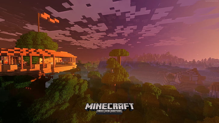 Hd Wallpaper Minecraft 4k Edition Screenshot Xbox One X E3