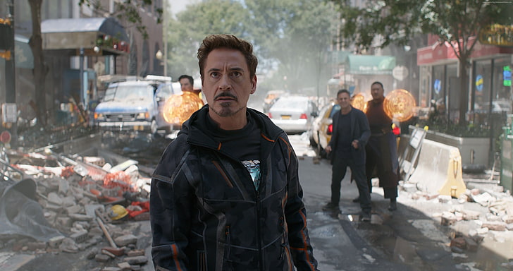 4k, Tony Stark, Robert Downey Jr., Avengers: Infinity War, Iron Man, HD wallpaper