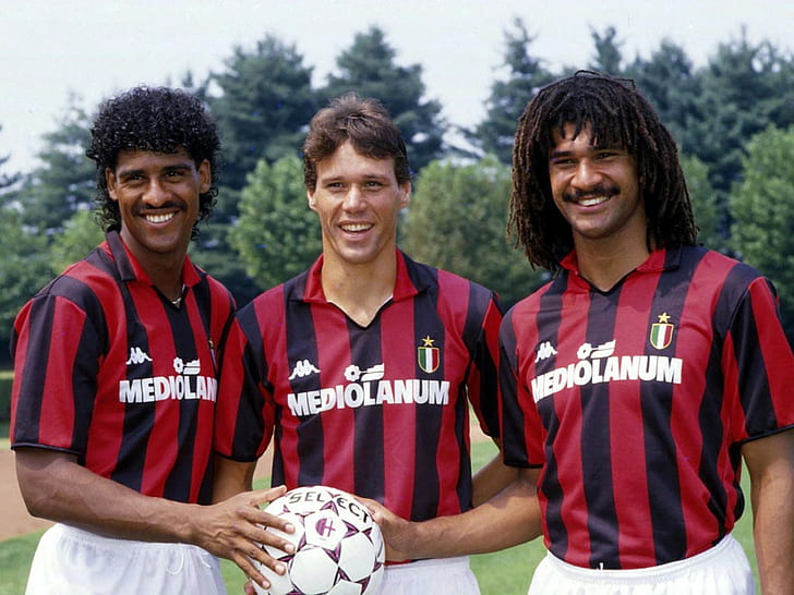 AC Milan, Footballers, Frank Rijkaard, Marco Van Basten, Netherlands