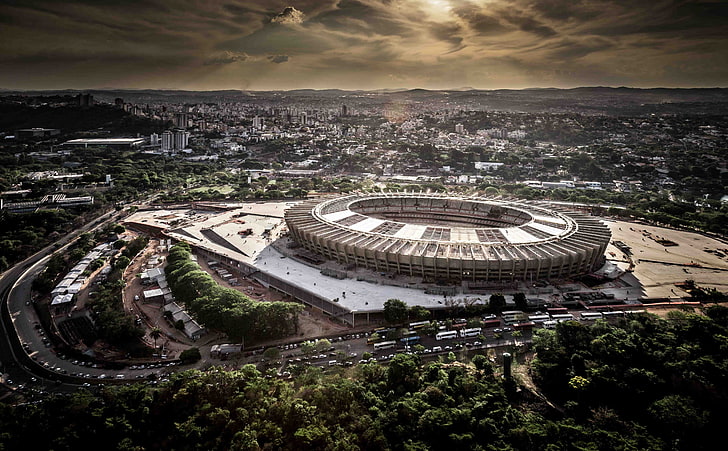 2014 FIFA World Cup Brazil Stadium, Belo Horizonte, Brazil, Sports, HD wallpaper