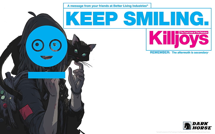 Keep Smiling. Killjoys screenshot, The True Lives of The Fabulous Killjoys