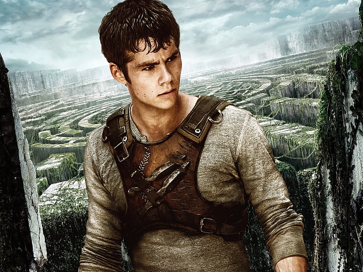 The maze runner, Thomas, one person, young men, real people, HD wallpaper
