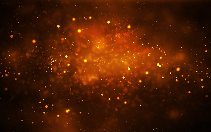 abstract, 3D Abstract, bokeh, star - space, nature, no people, HD wallpaper