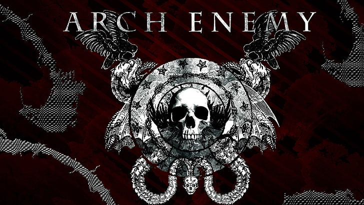 arch, death, enemy, hard, heavy, metal, power, rock, technical, HD wallpaper