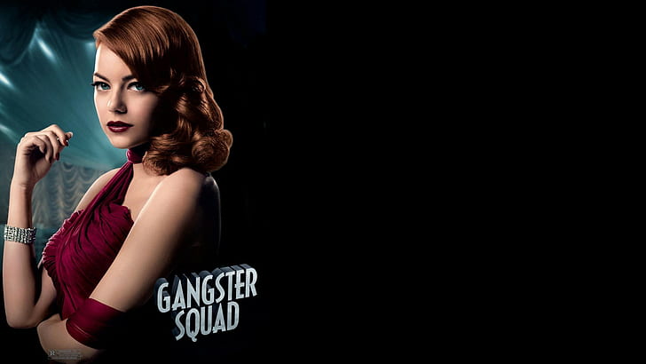 Hd Wallpaper Gangster Squad Movies Emma Stone Wallpaper Flare