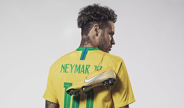 soccer, Barcelona, 4K, Neymar, FCB, HD wallpaper