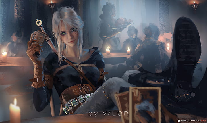 Hd Wallpaper The Witcher Gwent The Witcher Card Game Ciri The Witcher Wallpaper Flare