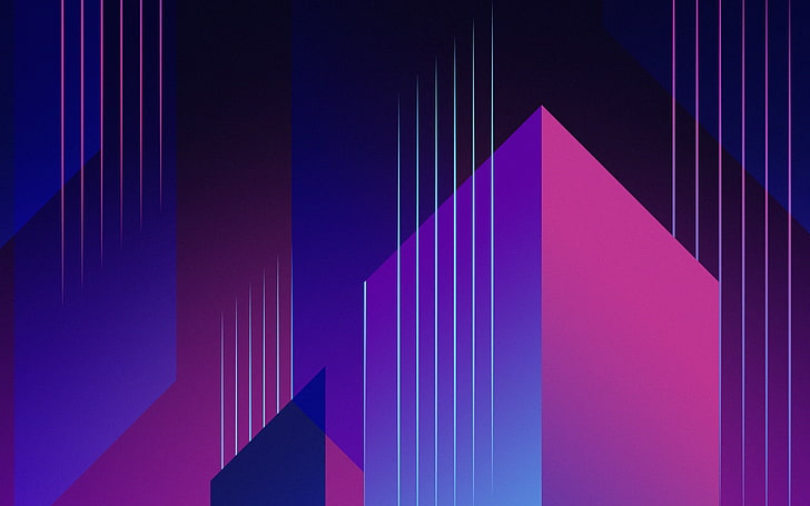 purple and pink abstract illustration, lines, business, no people