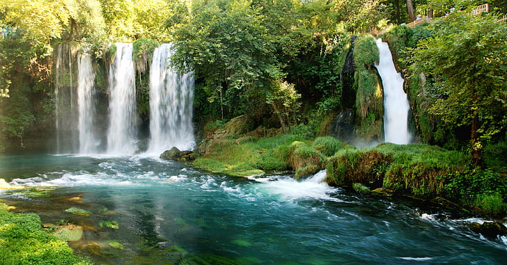waterfalls photography, Duden Waterfall, turkey, antalya, duden  waterfall, HD wallpaper