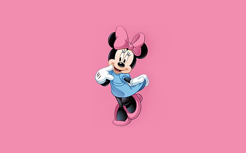 HD wallpaper: minnie mouse best, one person, pink color, women, adult,  emotion | Wallpaper Flare