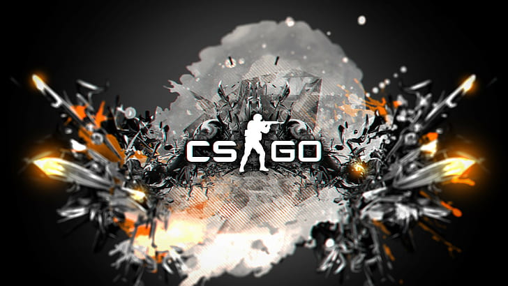 Counter strike, Global offensive, Cs, Go, text, black background