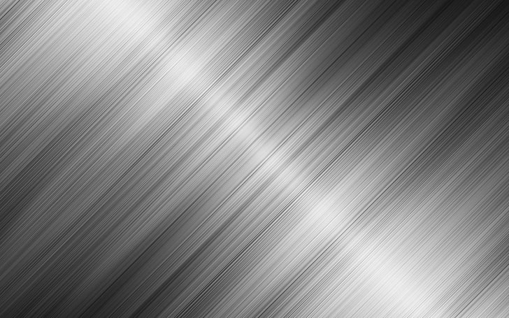 HD wallpaper: gray and black wallpaper, metal, lines, stripes, light, shiny  | Wallpaper Flare