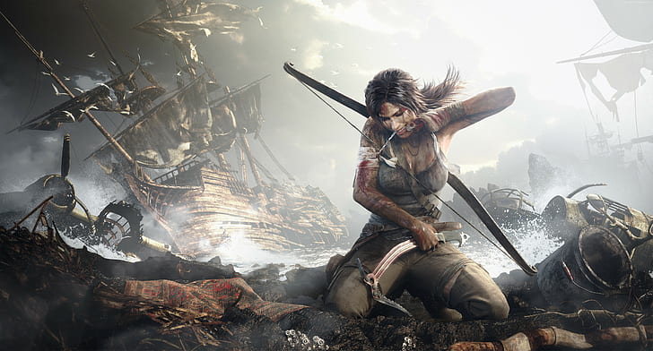 4k, review, screenshot, Best Games 2015, Rise of the Tomb Raider, HD wallpaper