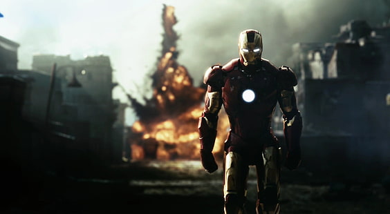 Iron Man wallpaper, Tony Stark, movies, Marvel Cinematic Universe HD wallpaper