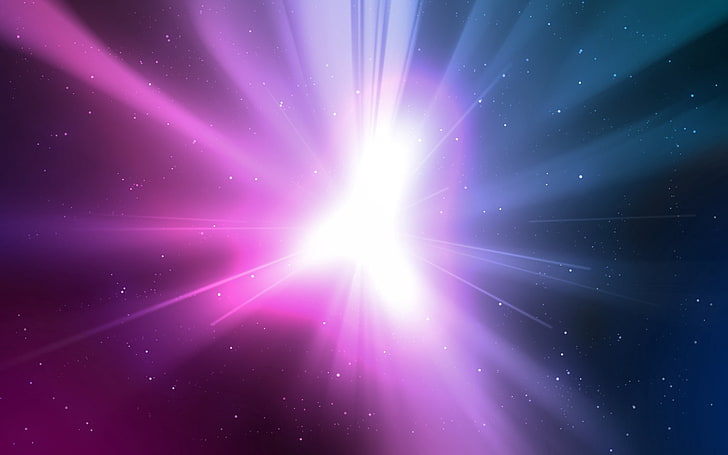 Hd Wallpaper Purple And Blue Galaxy Lights Bright Shiny Backgrounds Abstract Wallpaper Flare