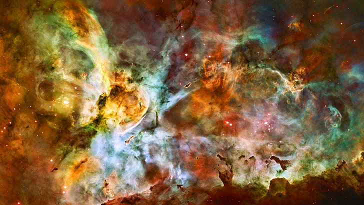nebula, space, universe, stardust, carina nebula, outer space, HD wallpaper