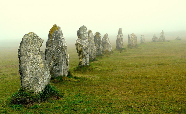 Megalithic Stones Of Lagatjar, France, Europe, Photography, Passion, HD wallpaper