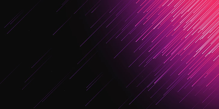 purple and black lines wallpaper, artwork, digital art, abstract