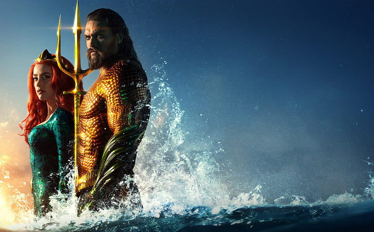 Movie, Aquaman, Amber Heard, Aquaman (Movie), Arthur Curry, HD wallpaper