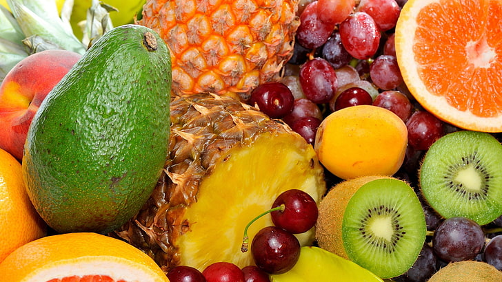 fruit, food, apple, diet, fruits, kiwi, healthy, vitamin, fresh, HD wallpaper
