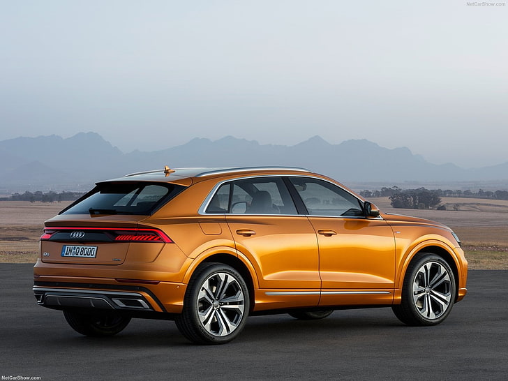 Audi Q8 2019, car, mode of transportation, land vehicle, motor vehicle, HD wallpaper