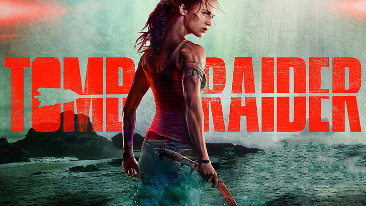 Tomb Raider 2018, Alicia Vikander, movies