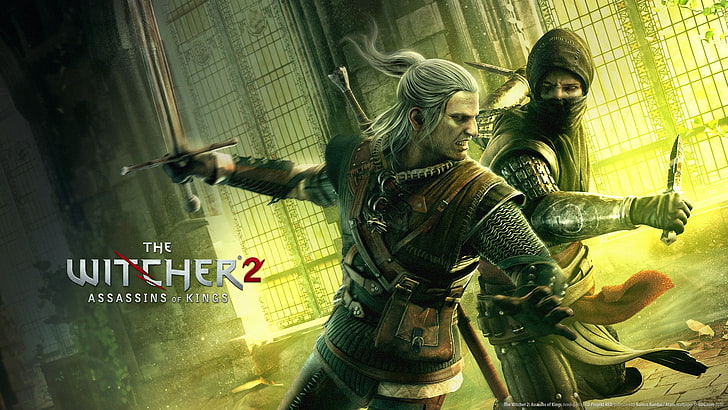 The Witcher 2 Assassins of Kings, Geralt of Rivia, architecture, HD wallpaper