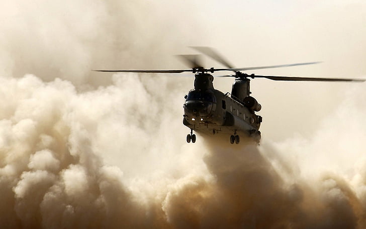 Military Helicopters, Boeing CH-47 Chinook, HD wallpaper