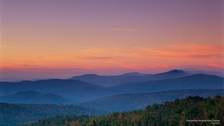 Shenandoah National Park, Virginia, National Parks, HD wallpaper