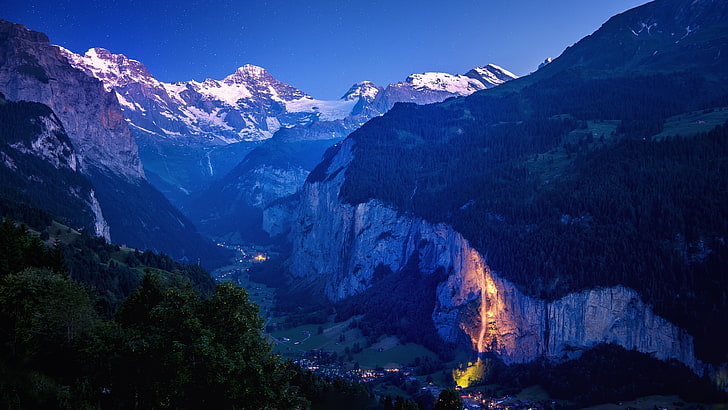 alps, switzerland, mountain, mountain range, sky, wilderness, HD wallpaper