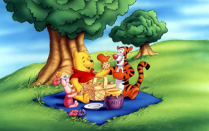 TV Show, Winnie The Pooh, Picnic, Piglet (Winnie The Pooh)