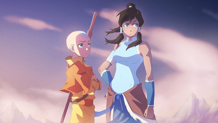 Avatar Anime Avatar The Last Airbender Katara Avatar Aang Avatar  HD wallpaper  Peakpx