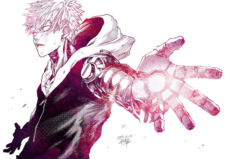 Anime, One-Punch Man, Genos (One-Punch Man)