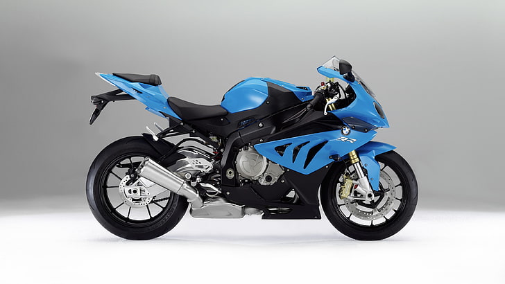 Hd Wallpaper Blue And Black Sports Bike Bmw S1000rr Vehicle Motorcycle Wallpaper Flare