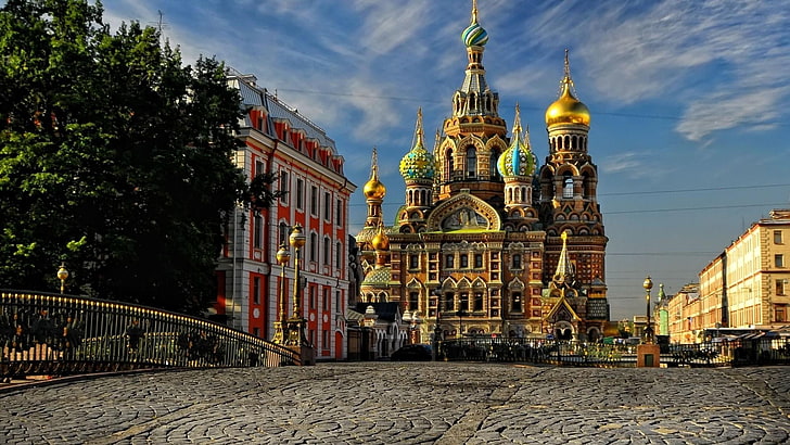 church of the savior on blood, st petersburg, russia, church on spilled blood, HD wallpaper