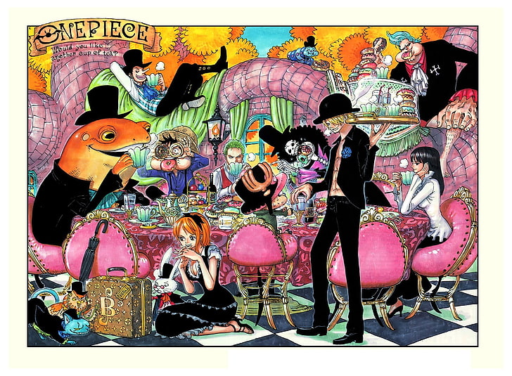 One Piece wallpaper, anime, representation, human representation