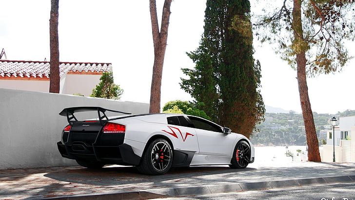Lamborghini, Murciélago, LP670–4, SuperVeloce, Car, HD wallpaper