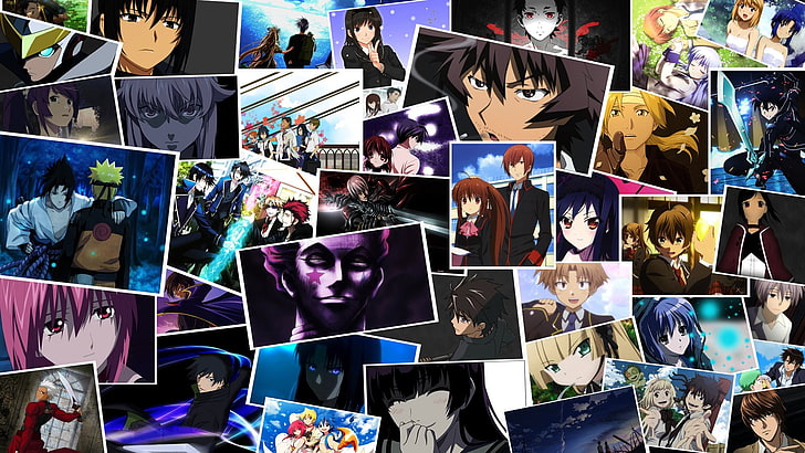 Anime, Crossover, Canaan, Clannad, Death Note, Elfen Lied, Fate/Stay Night